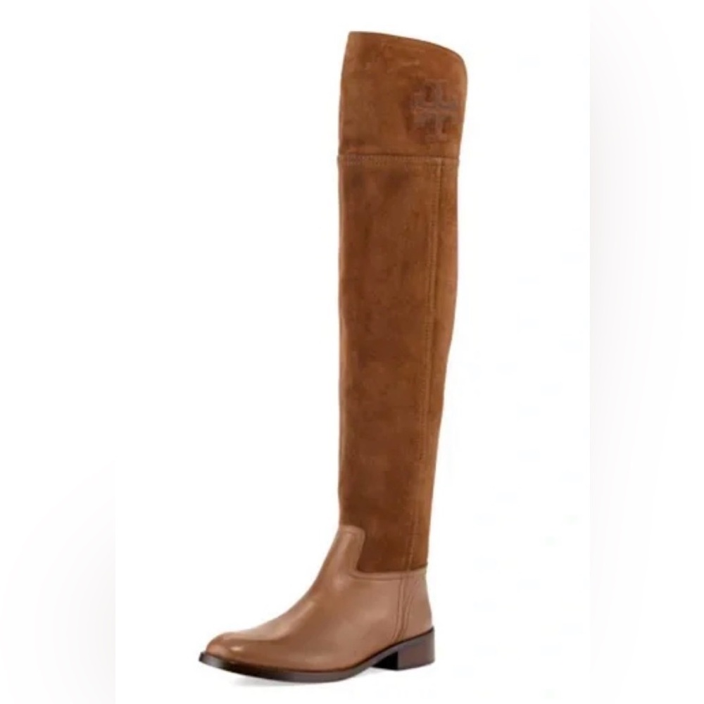 Tory Burch Brown Over-the-Knee Boots